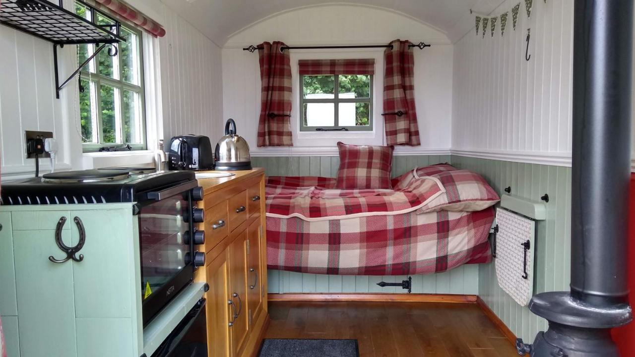 Shepherd'S Lodge - Shepherd'S Hut With Devon Views For Up To Two People And One Smaller Dog Wrangaton Esterno foto