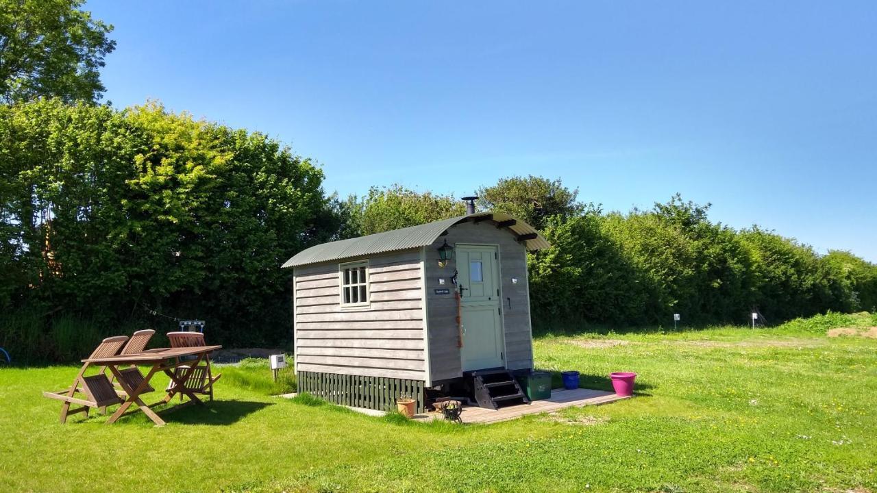 Shepherd'S Lodge - Shepherd'S Hut With Devon Views For Up To Two People And One Smaller Dog Wrangaton Esterno foto
